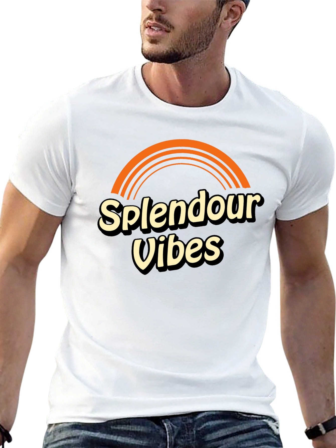 Splendour Vibes Graphic Tee - Retro Style