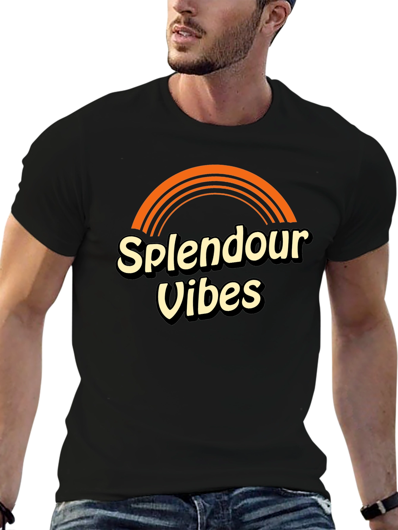 Splendour Vibes Graphic Tee - Retro Style