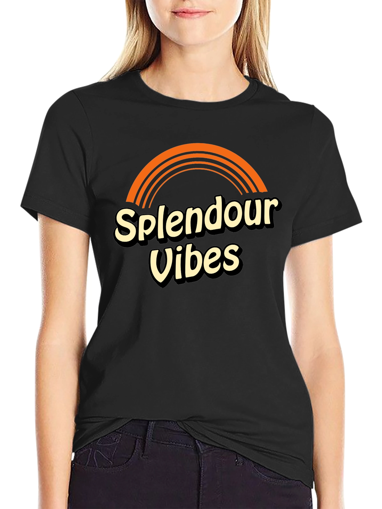 Splendour Vibes Graphic Tee - Retro Style