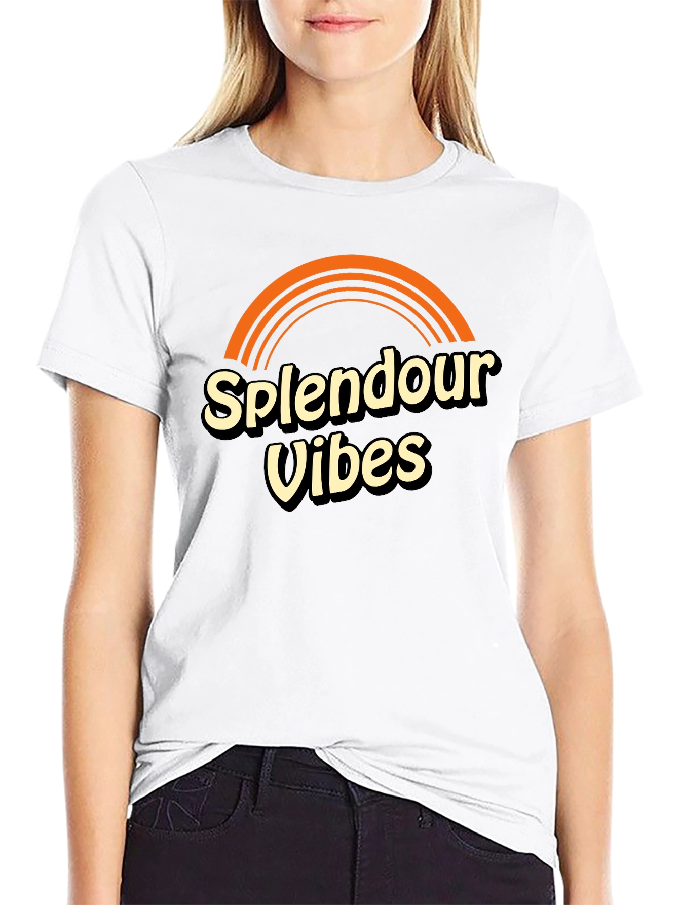 Splendour Vibes Graphic Tee - Retro Style