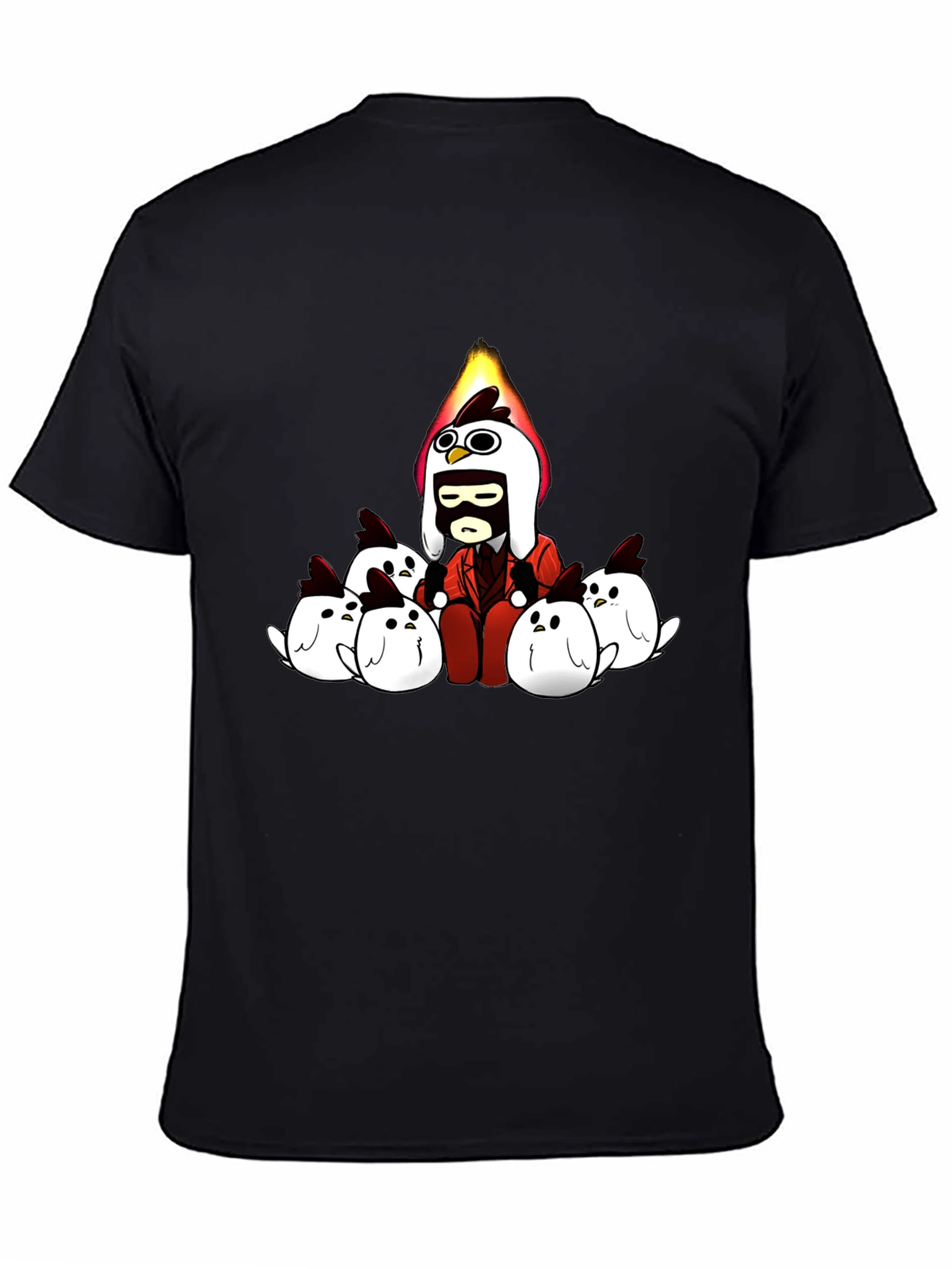 Stylish Cartoon Chicken T-Shirt