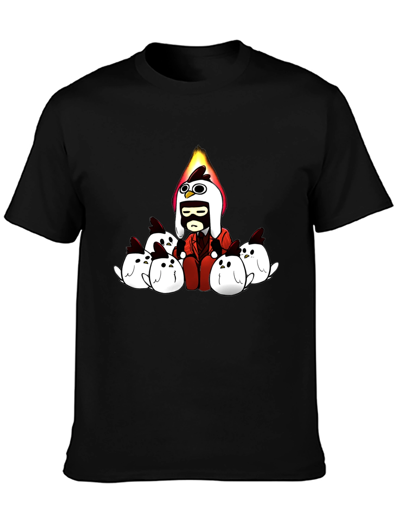 Stylish Cartoon Chicken T-Shirt