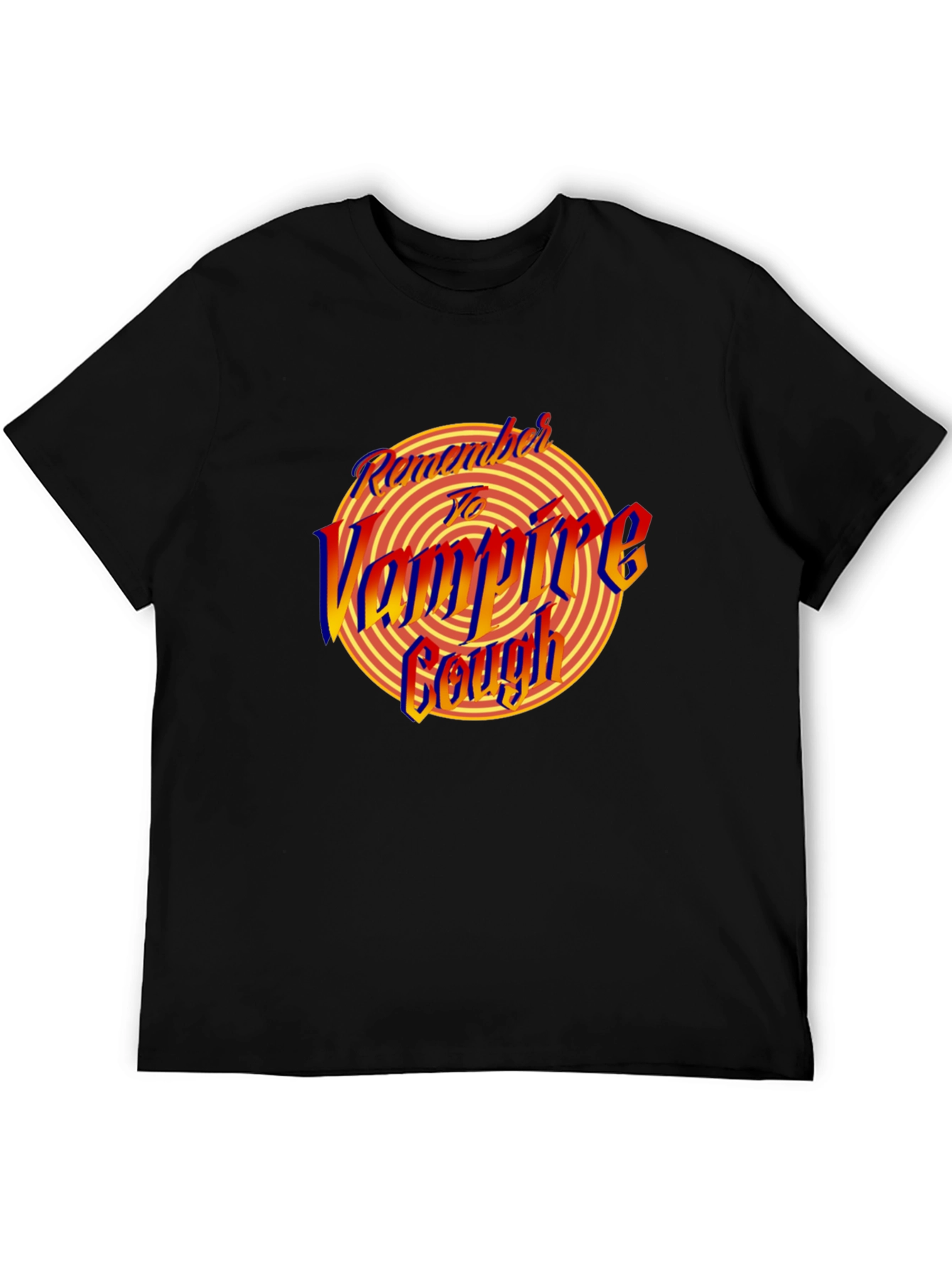 Remember to Vampire Cough Graphic T-Shirt