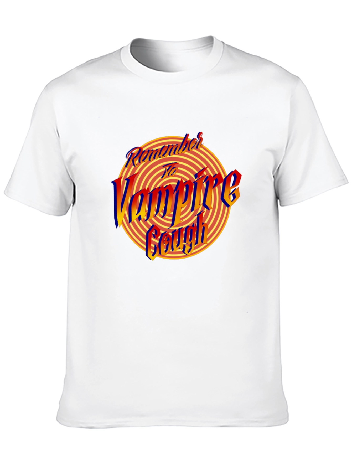 Remember to Vampire Cough Graphic T-Shirt