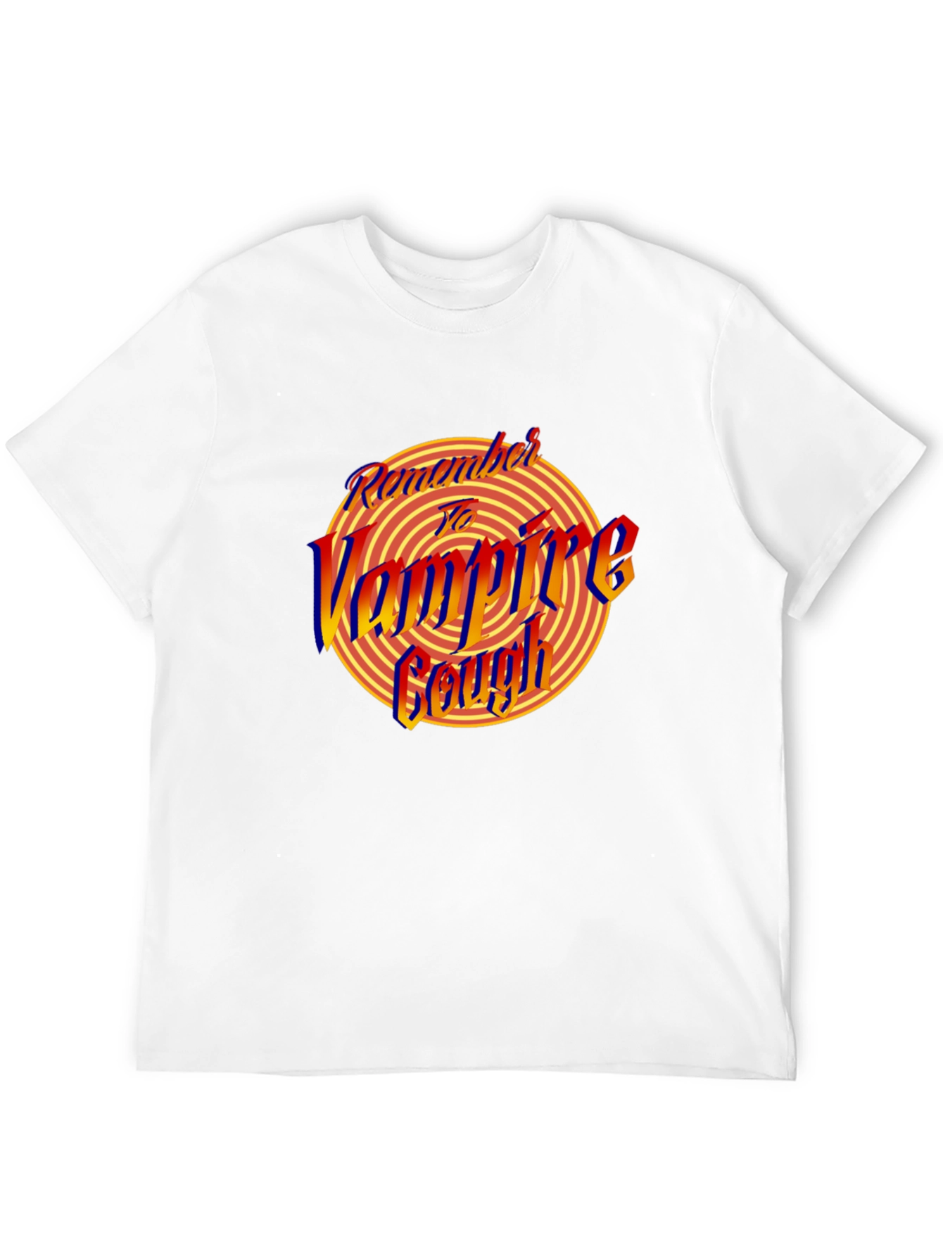 Remember to Vampire Cough Graphic T-Shirt