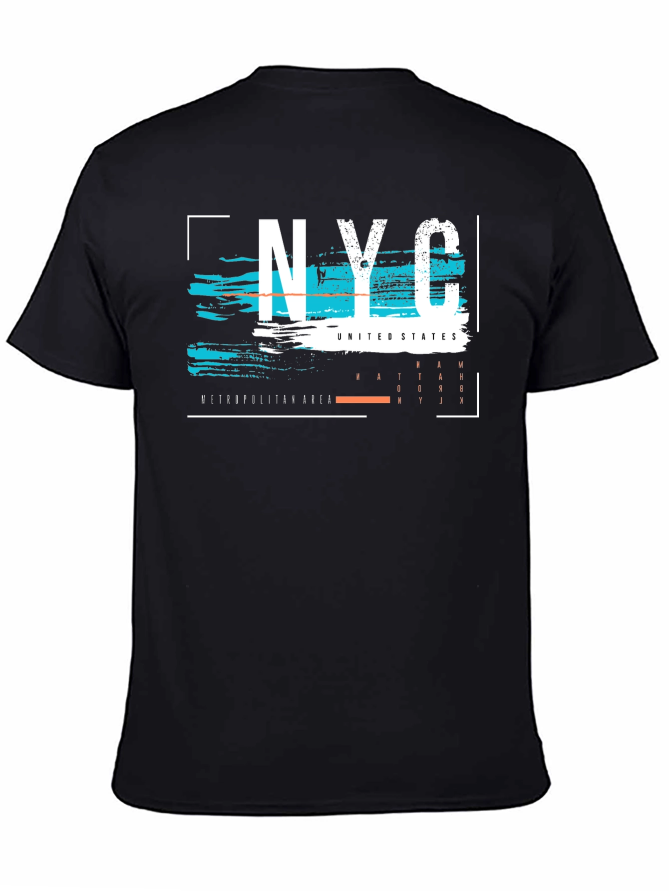 NYC Graphic Tee - Urban Style Black T-Shirt