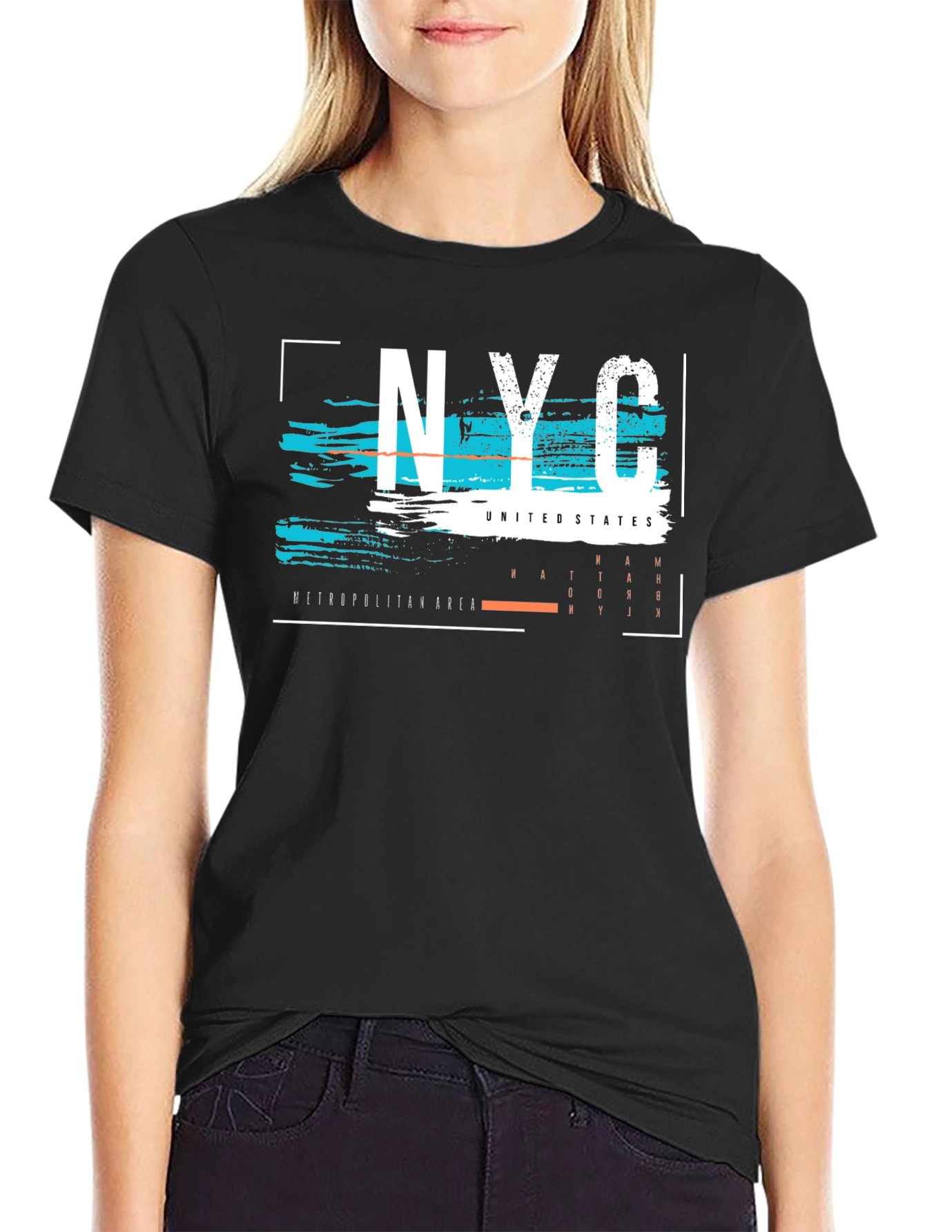 NYC Graphic Tee - Urban Style Black T-Shirt