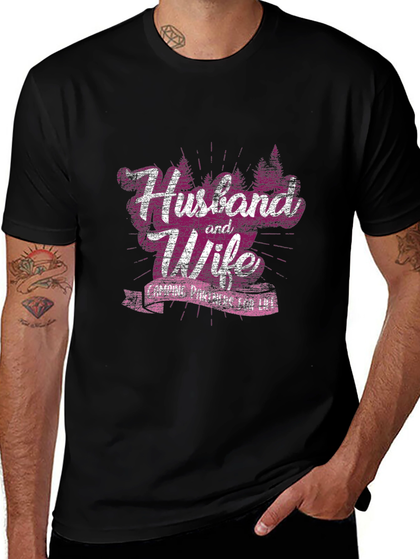 Husband and Wife Matching T-Shirt