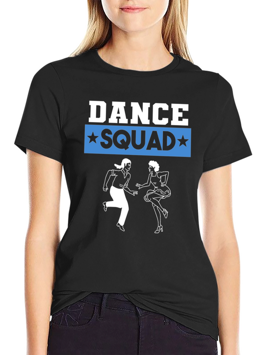 Dance Squad Graphic Tee - Black