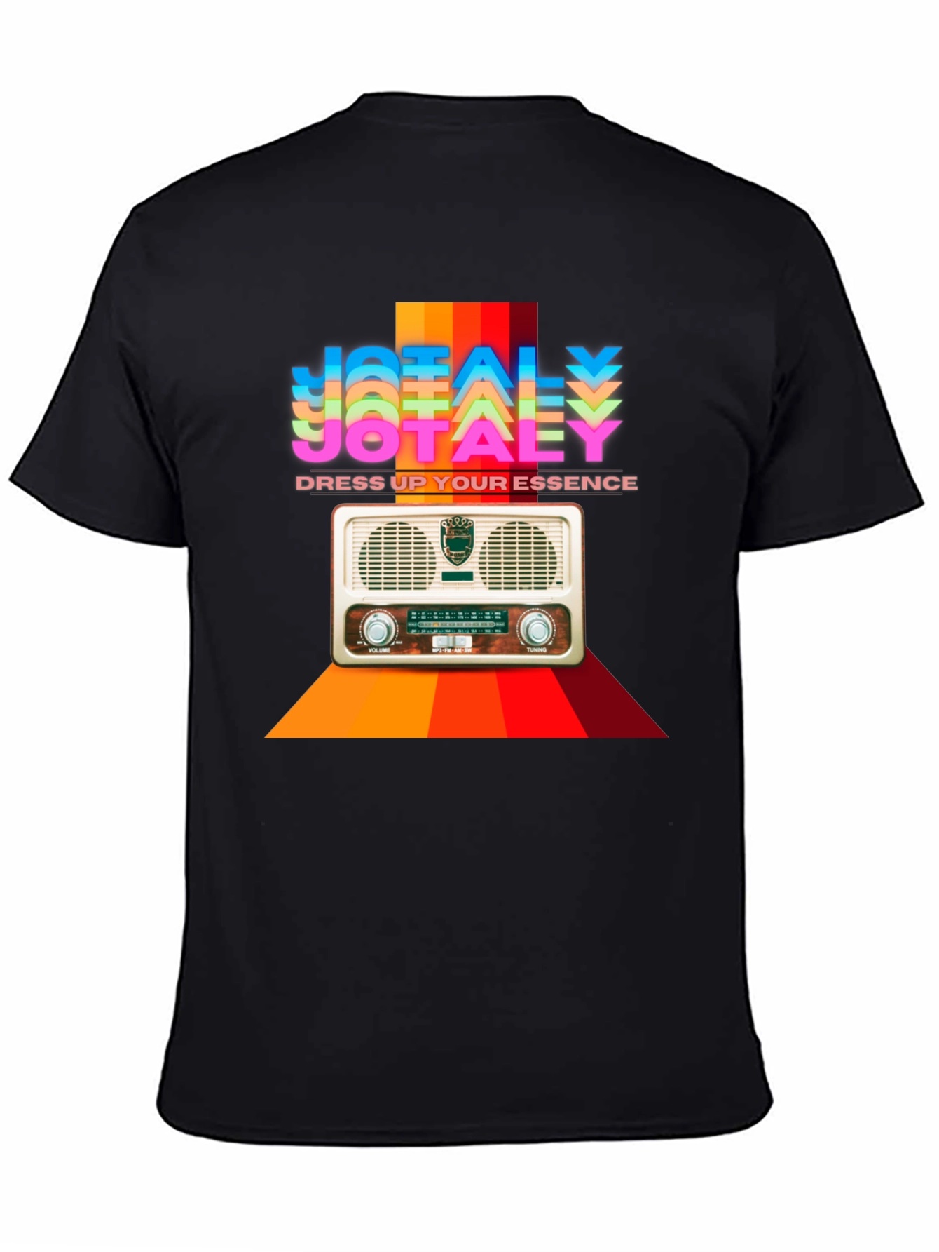 JOTAELY Retro Radio T-Shirt - Dress Up Your Essence