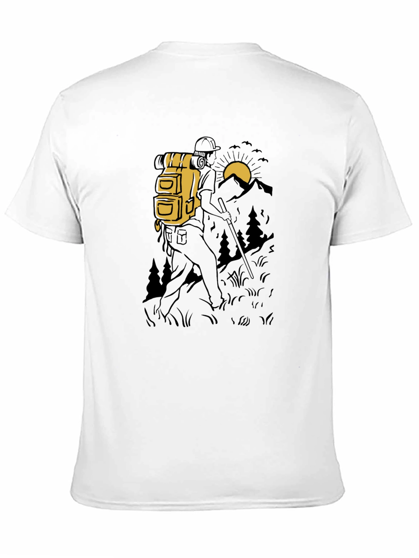 Hiking Adventure Black T-Shirt