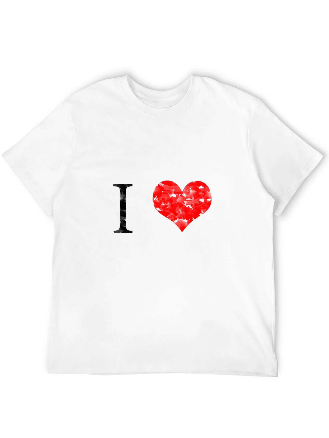 I Heart Bats Black T-Shirt