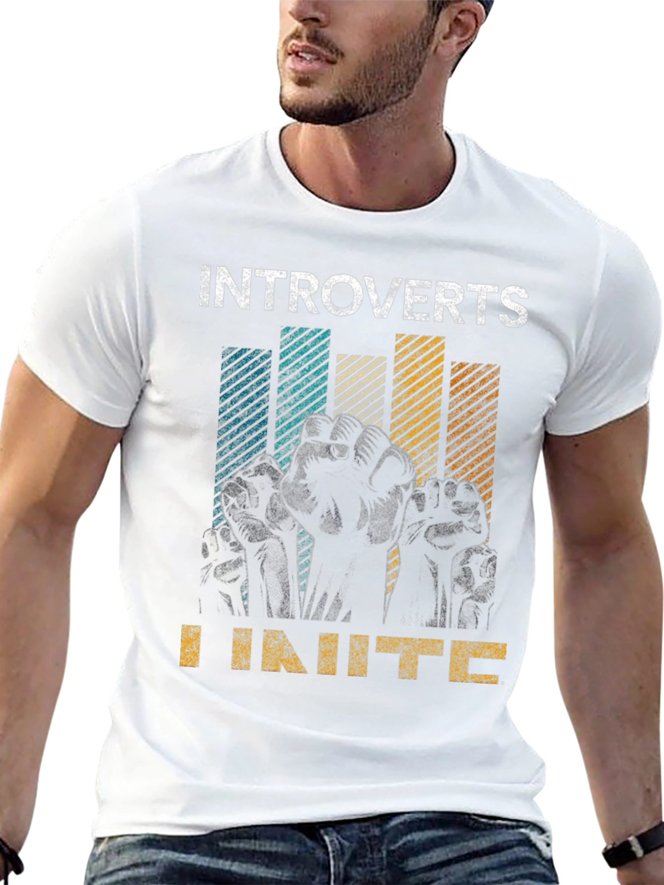 Introverts Unite Graphic T-Shirt