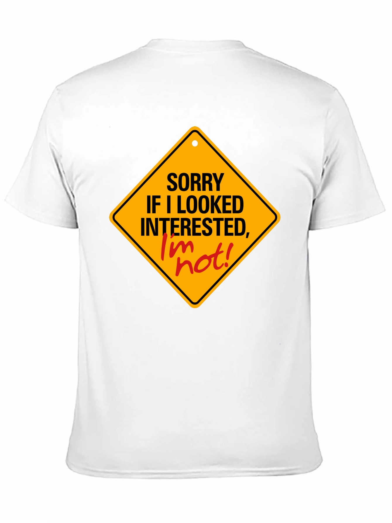 Sorry Im Not Interested Graphic Tee