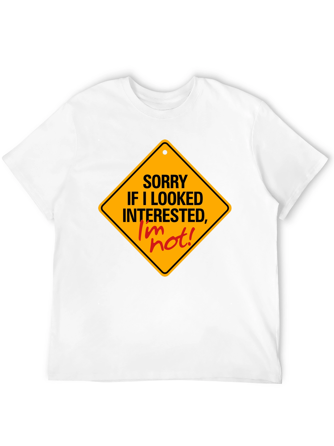 Sorry Im Not Interested Graphic Tee