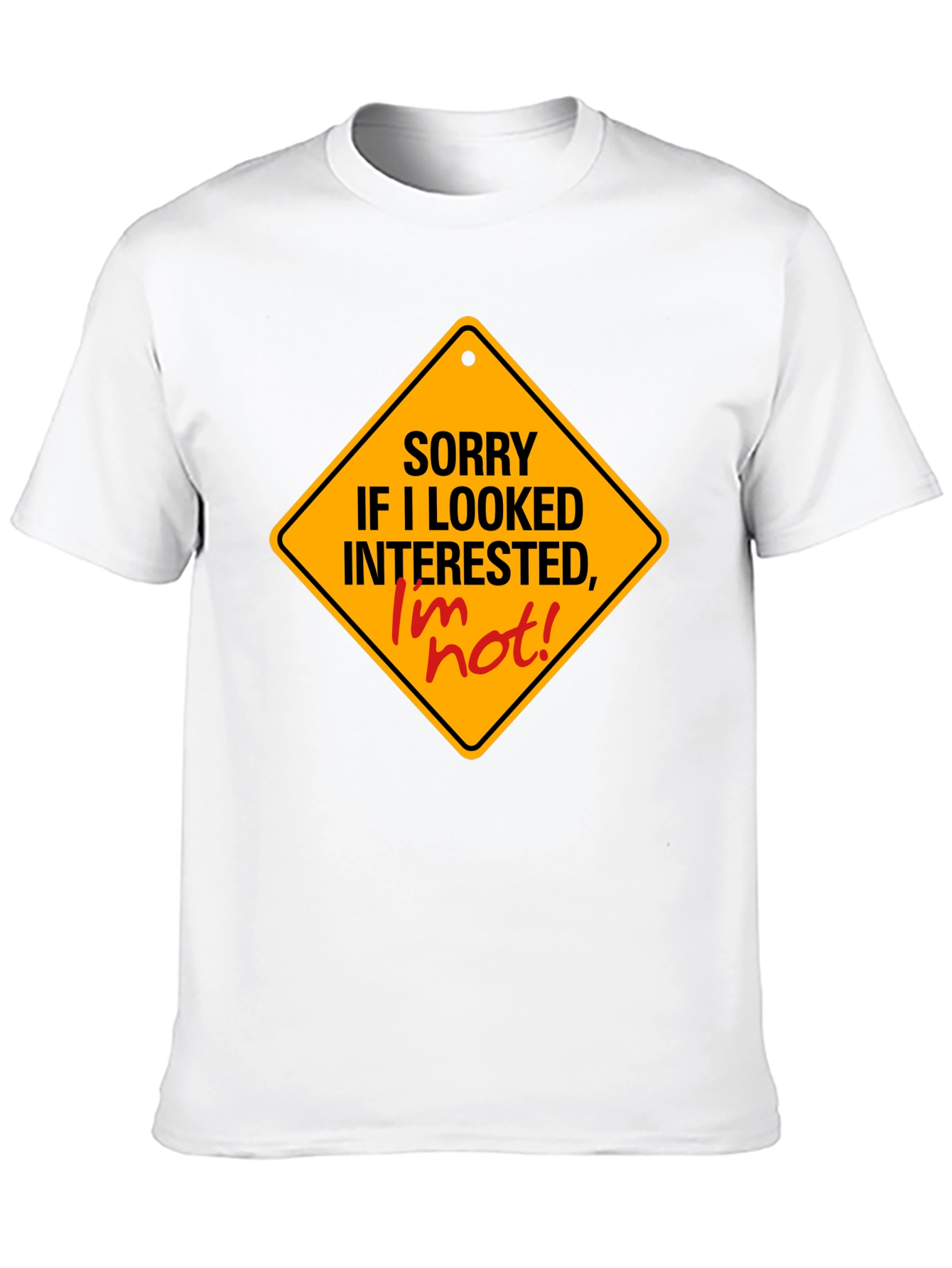 Sorry Im Not Interested Graphic Tee