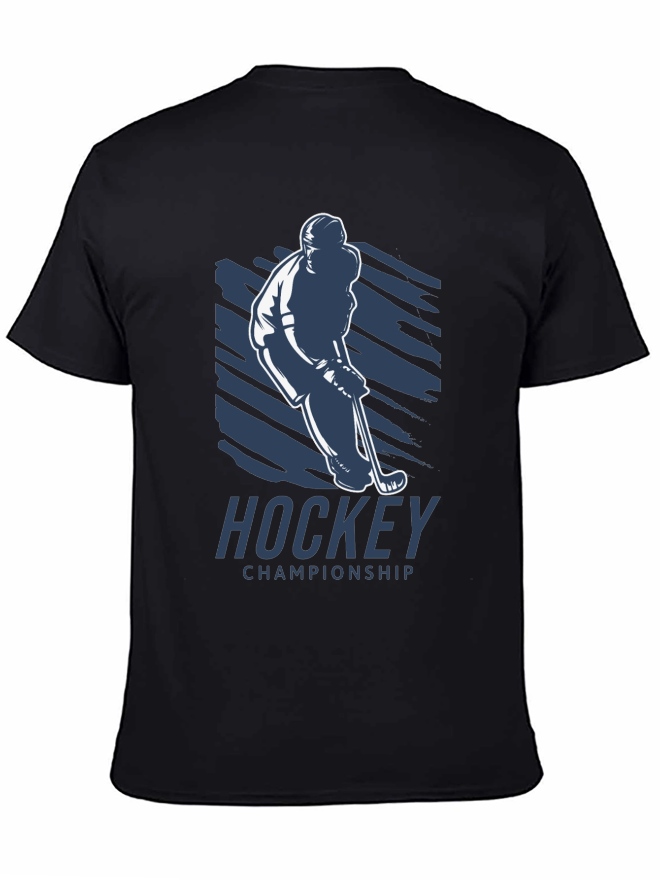 Hockey Championship T-Shirt - Black
