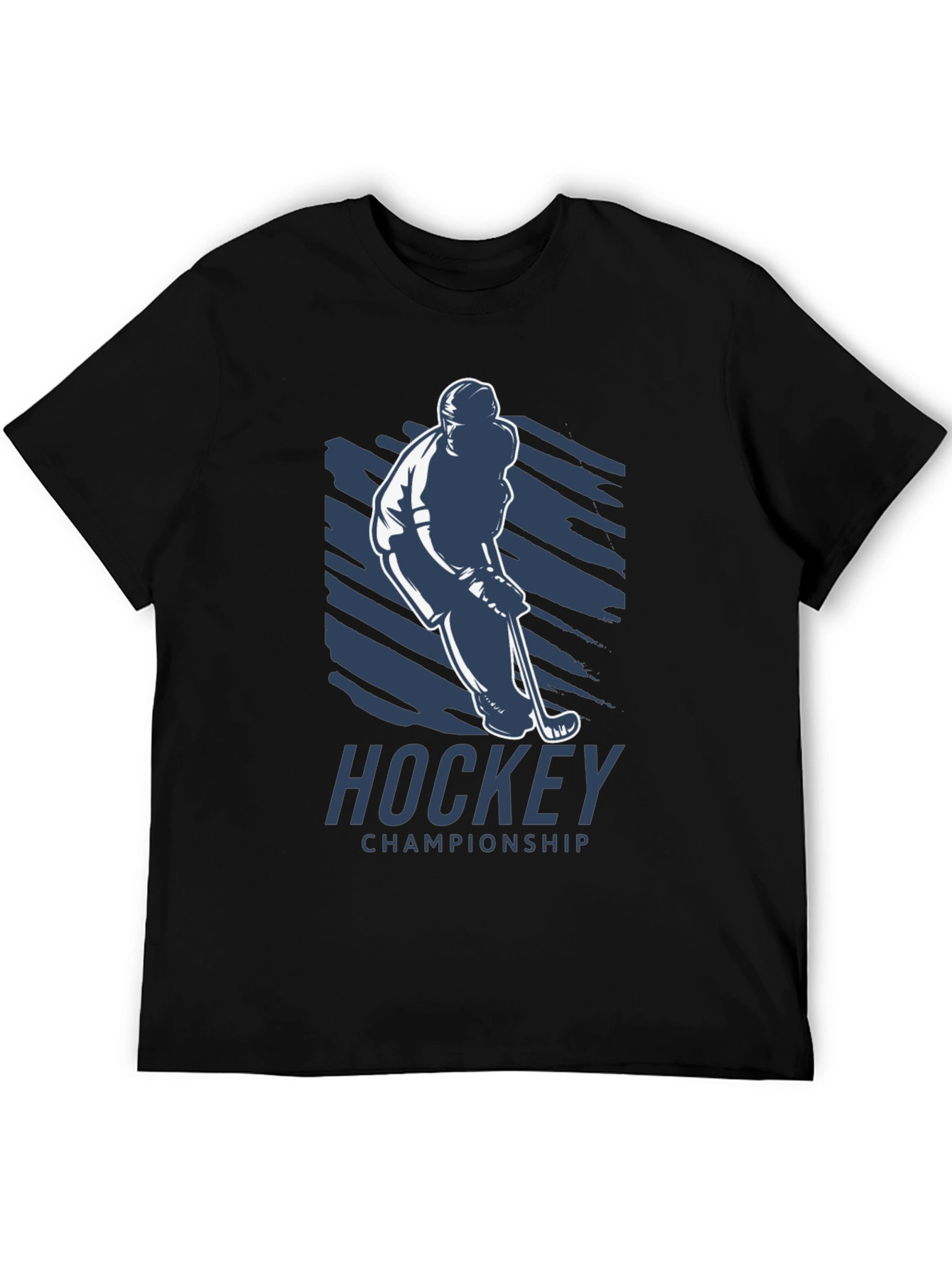 Hockey Championship T-Shirt - Black