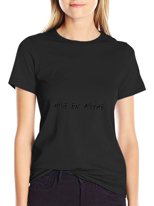 Mise En Abyme Black T-Shirt