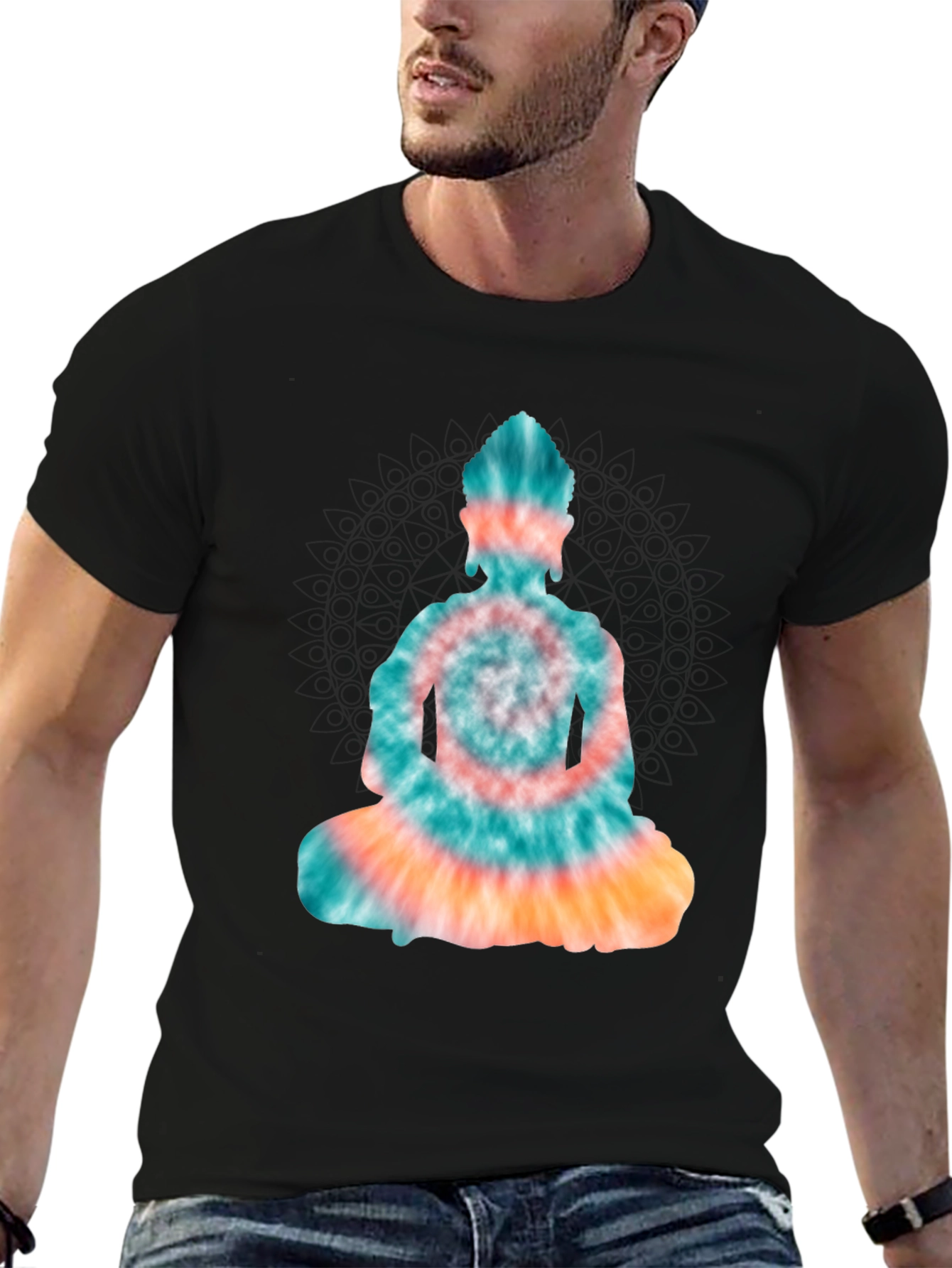 Buddha Tie-Dye T-Shirt - Meditative Style