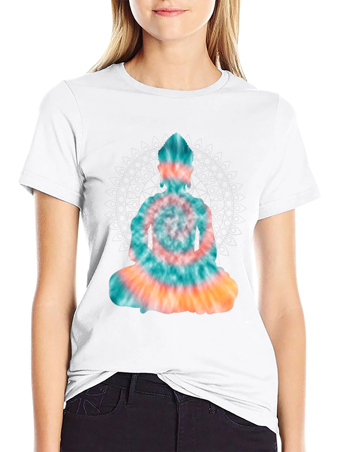 Buddha Tie-Dye T-Shirt - Meditative Style