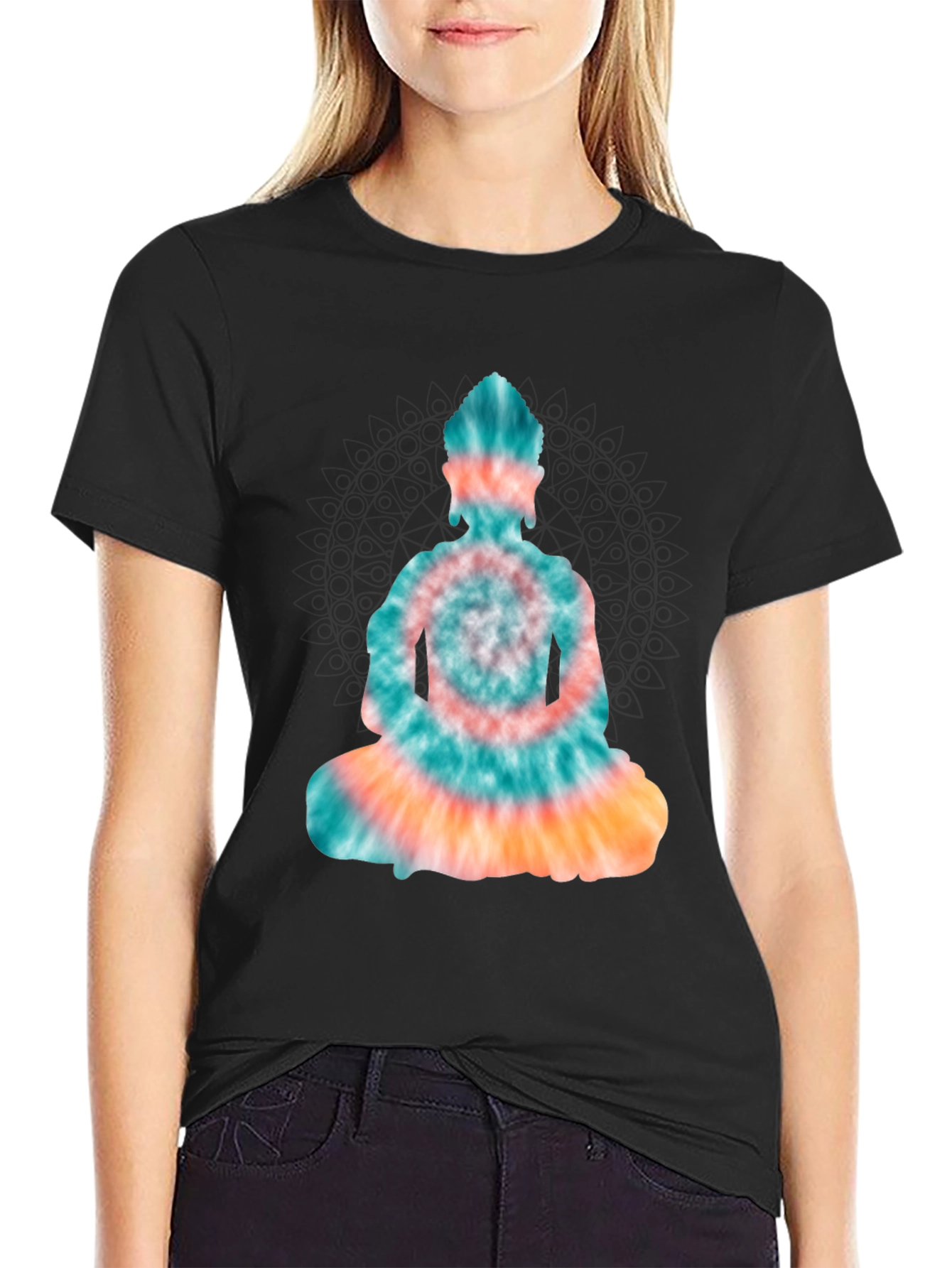 Buddha Tie-Dye T-Shirt - Meditative Style