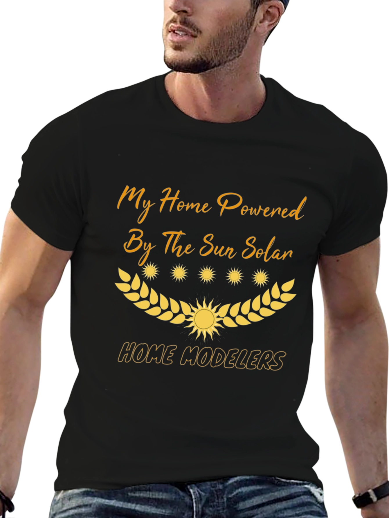 Eco-Friendly Solar Powered Home Modelers T-Shirt