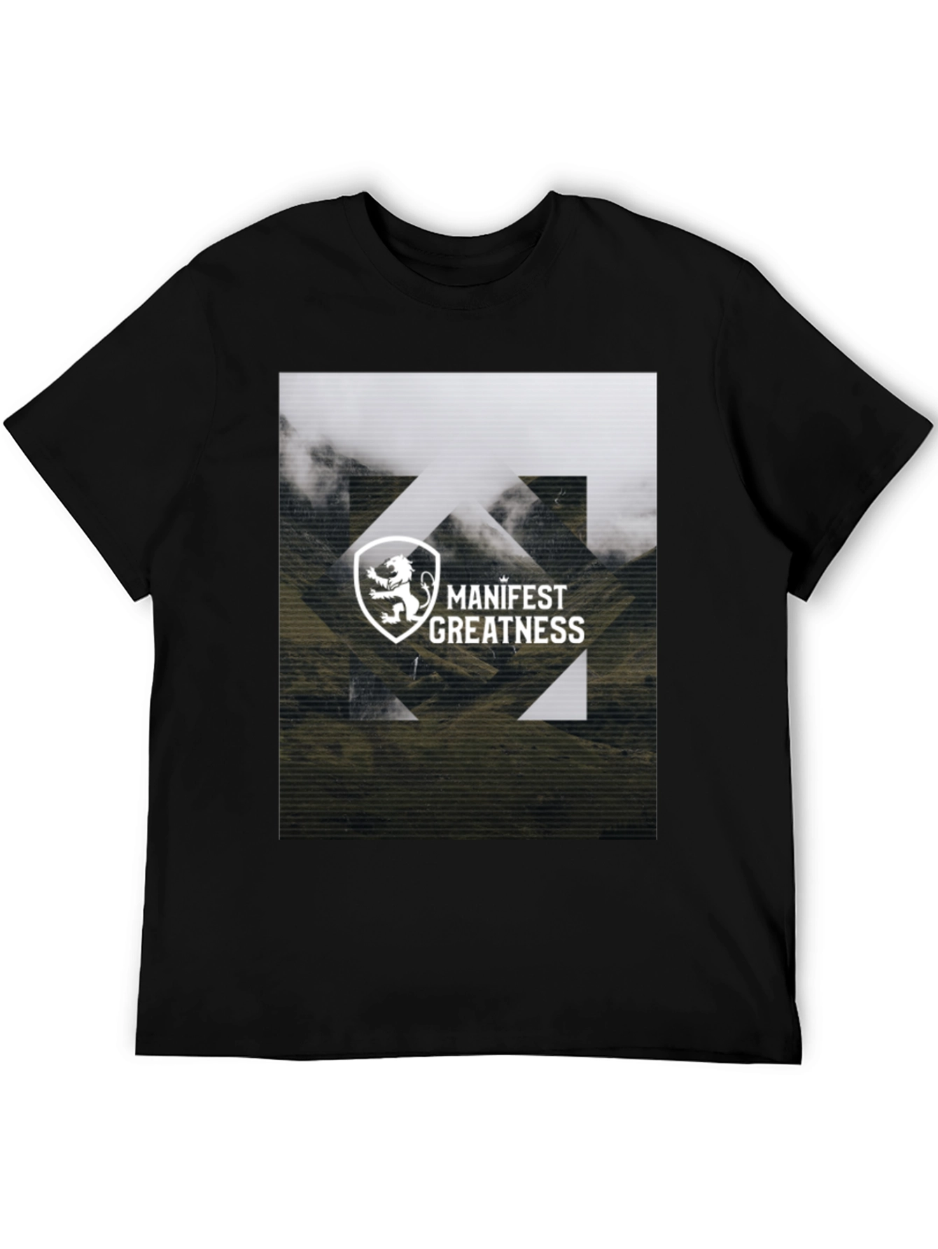 Manifest Greatness Graphic Tee - Black