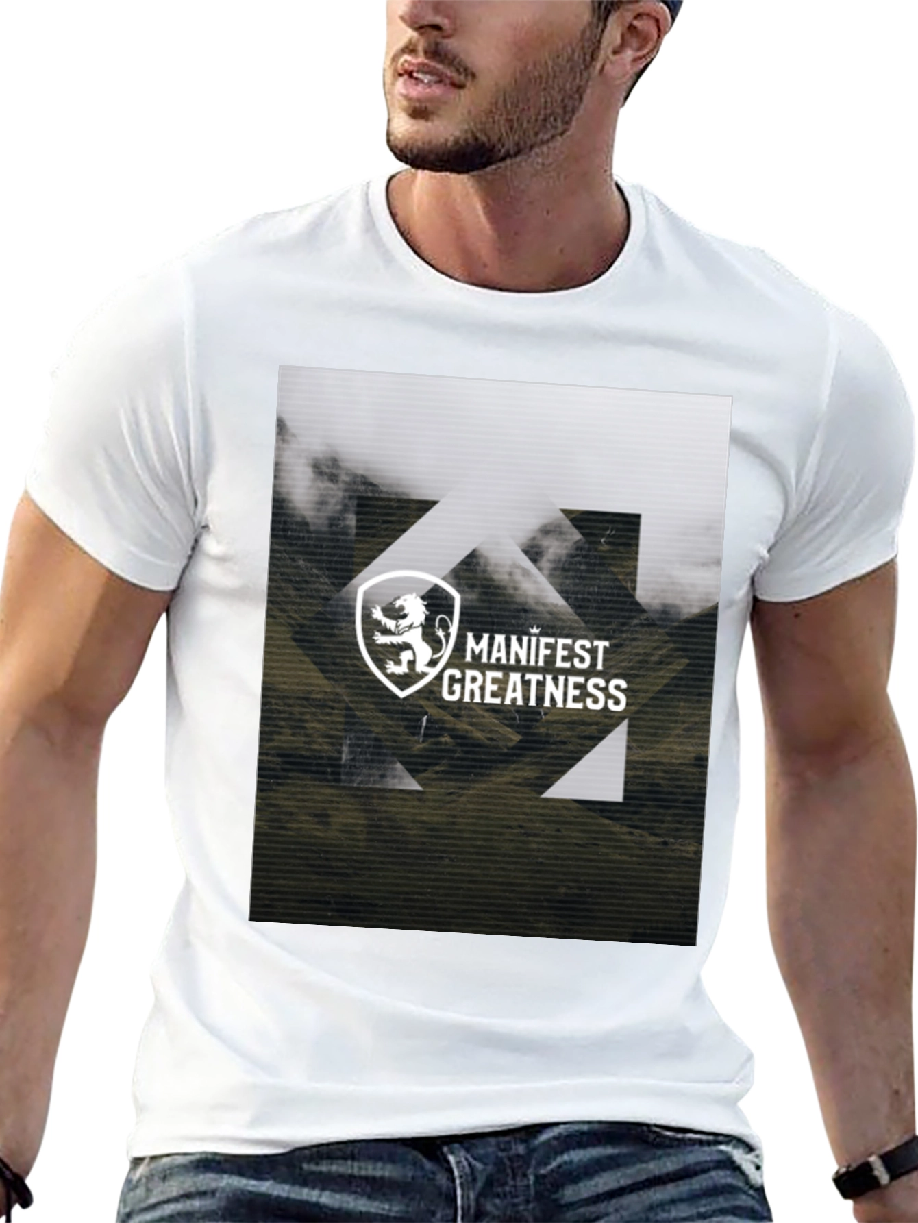 Manifest Greatness Graphic Tee - Black