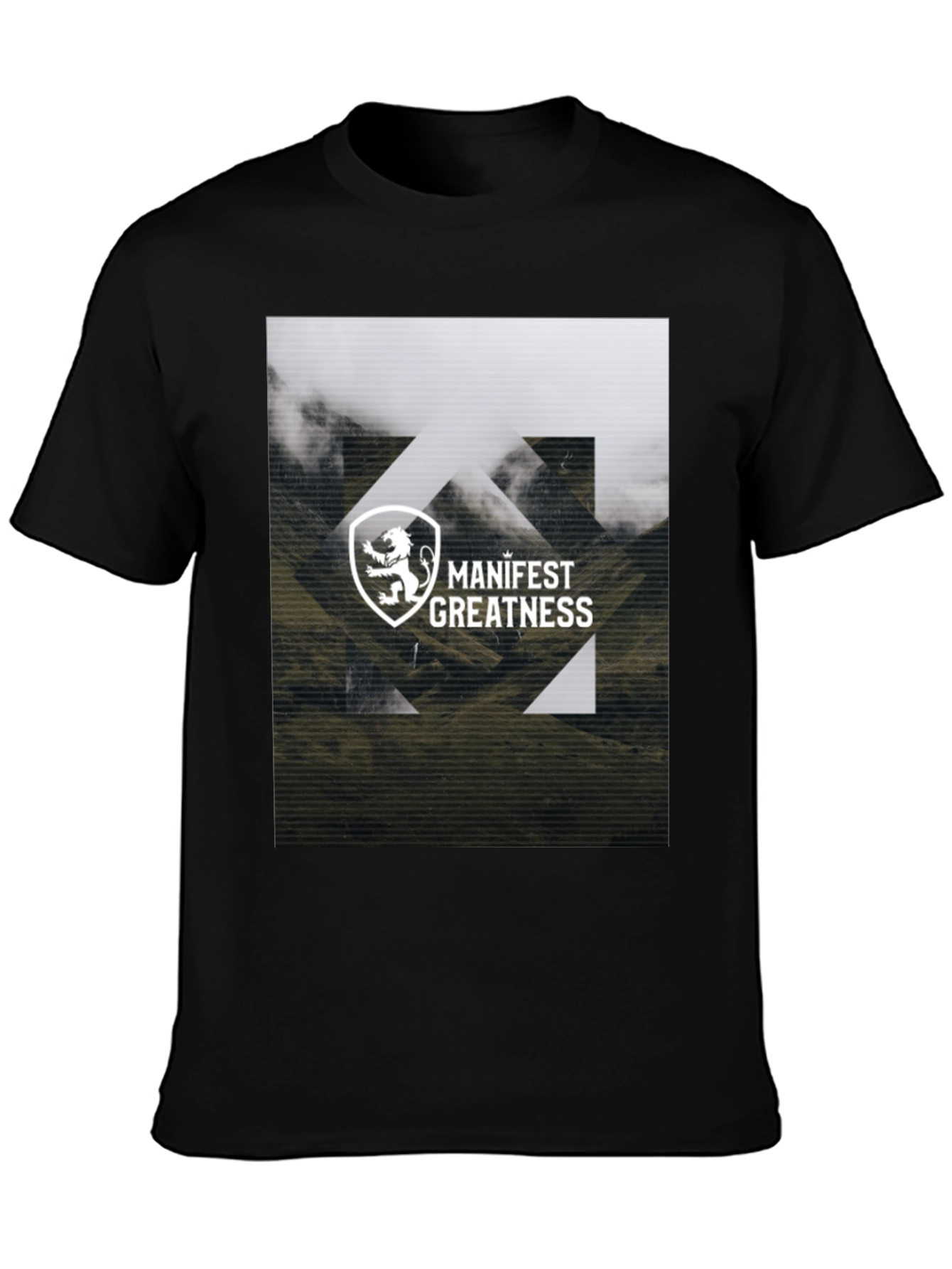 Manifest Greatness Graphic Tee - Black