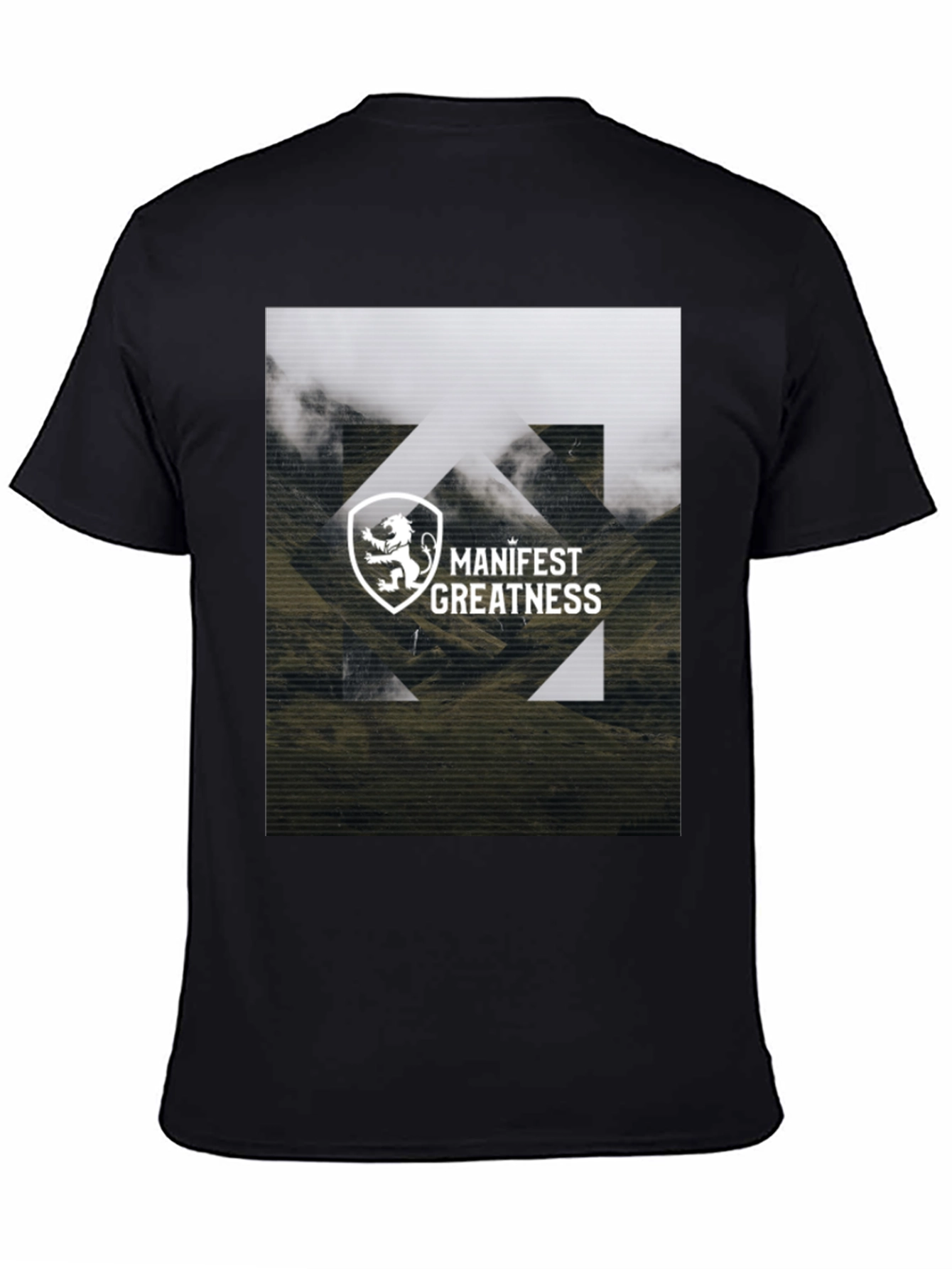 Manifest Greatness Graphic Tee - Black