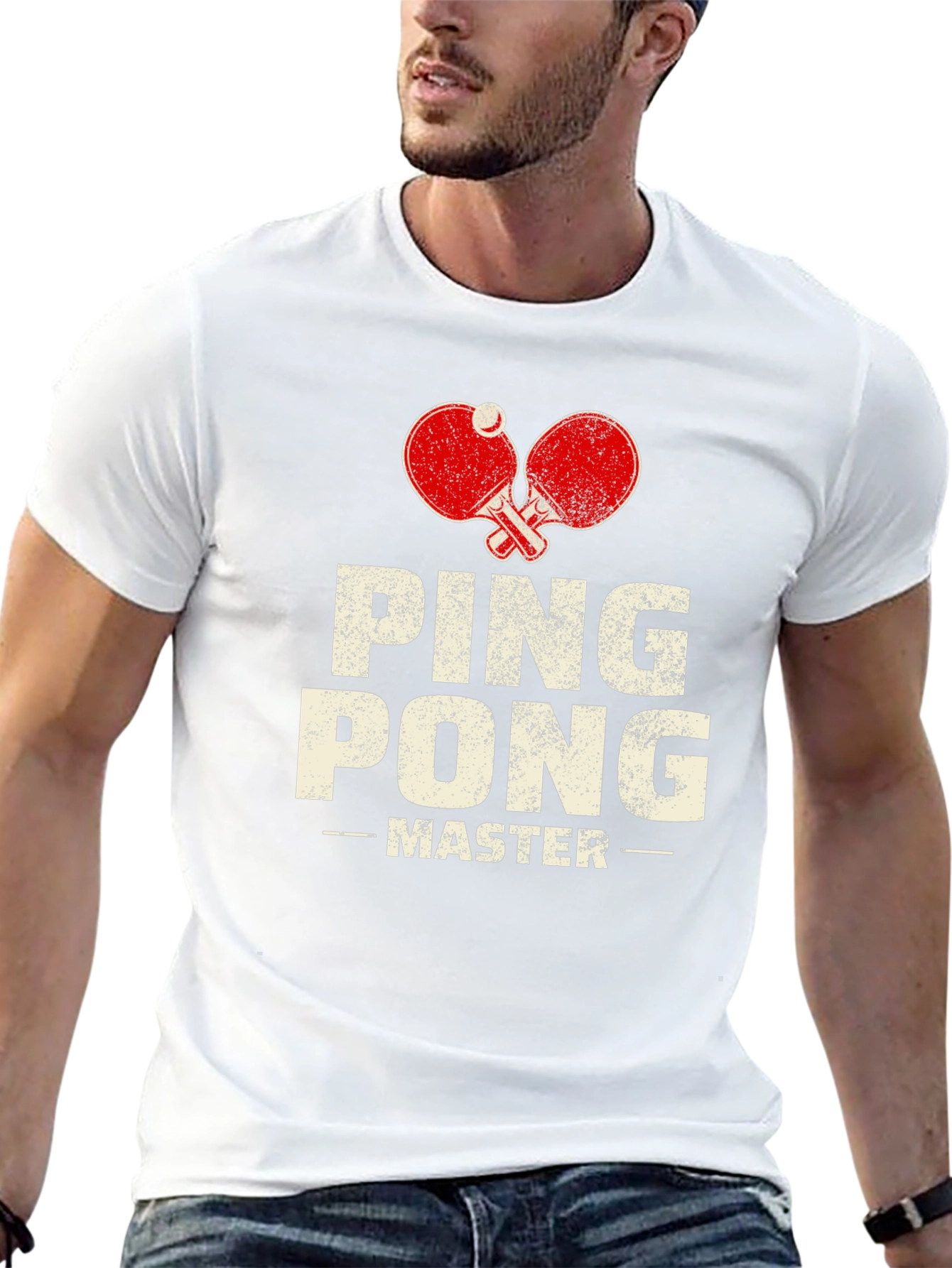 Ping Pong Master Black T-Shirt