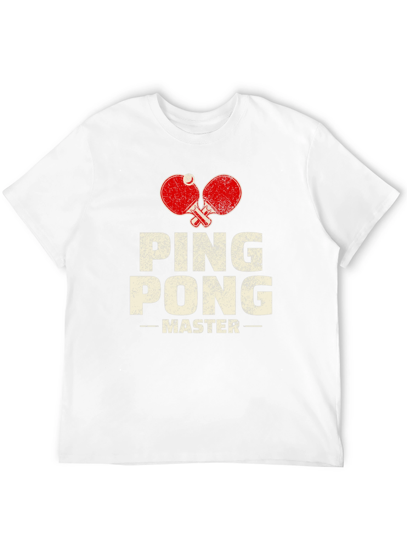Ping Pong Master Black T-Shirt