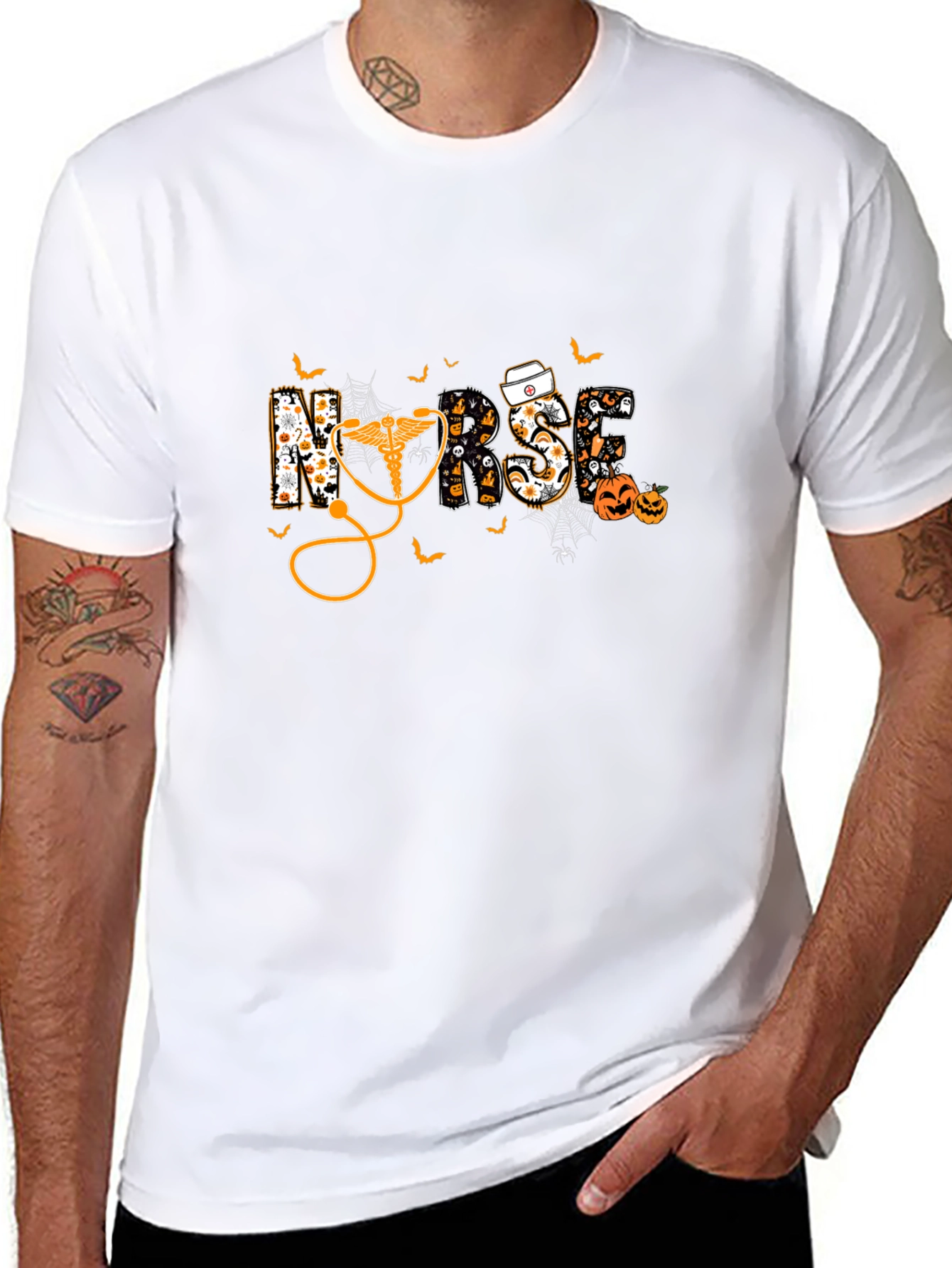 Nurse Halloween T-Shirt - Spooky Season
