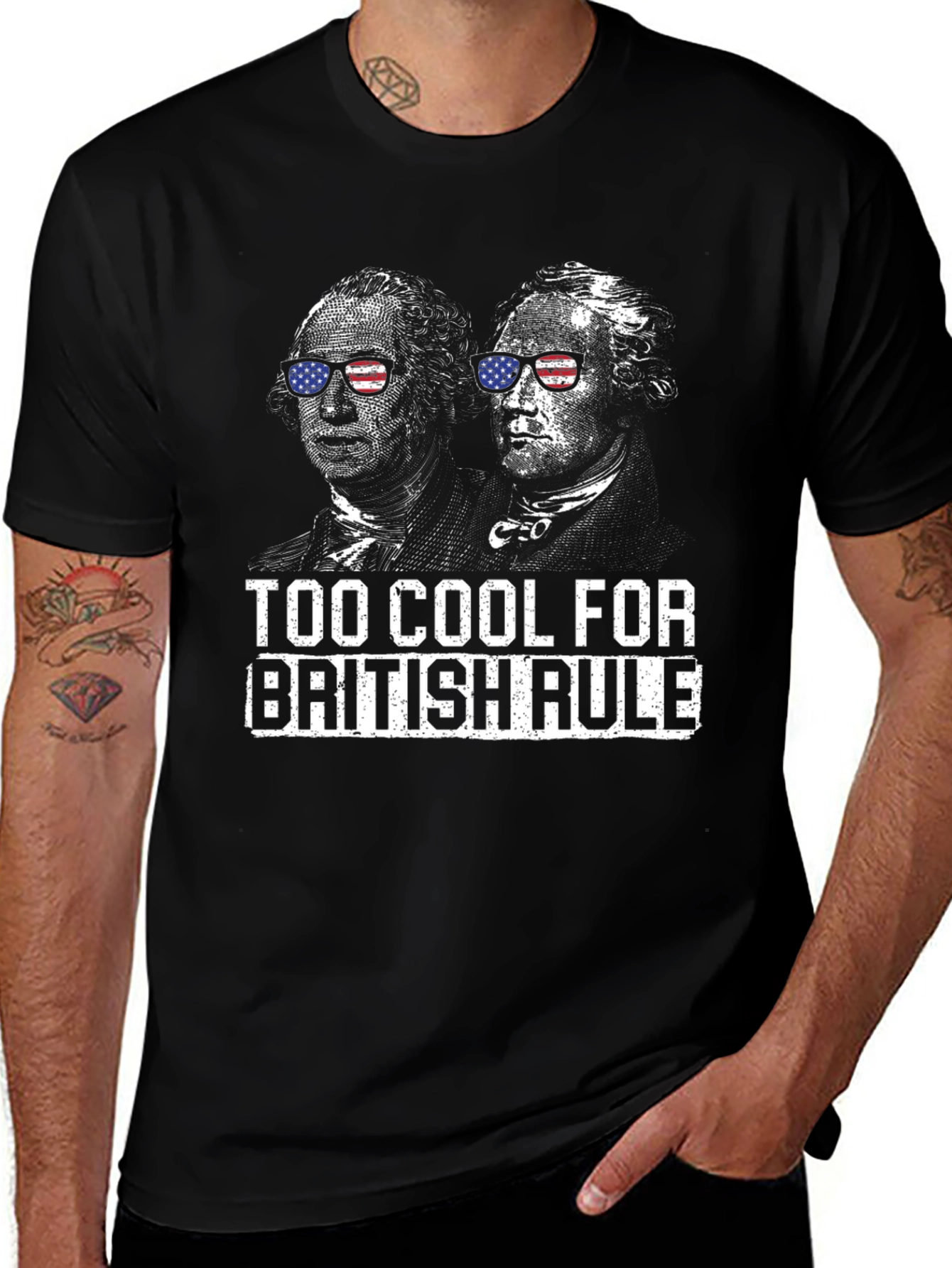 Cool Patriots Graphic Tee