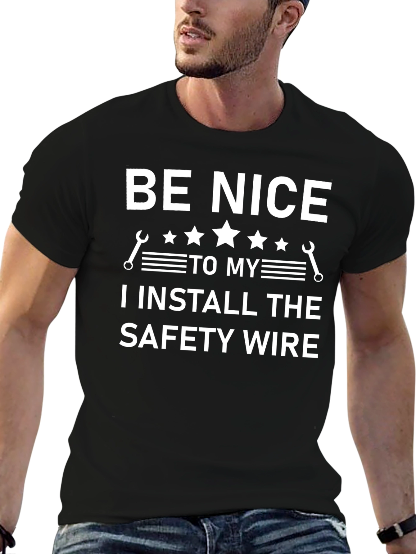 Be Nice Safety Wire Installer T-Shirt