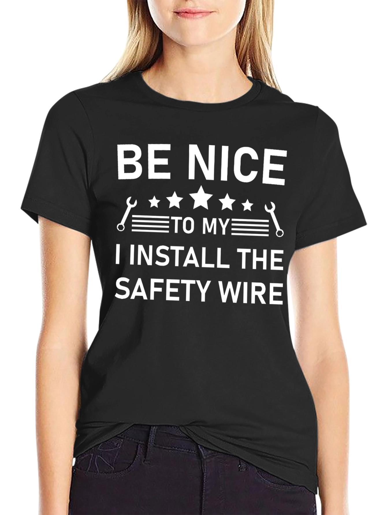 Be Nice Safety Wire Installer T-Shirt
