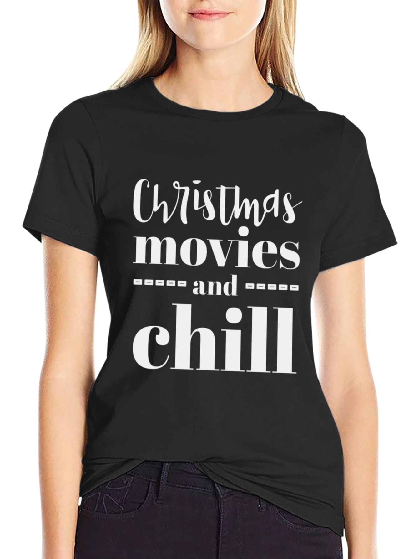 Christmas Movies and Chill Graphic Tee