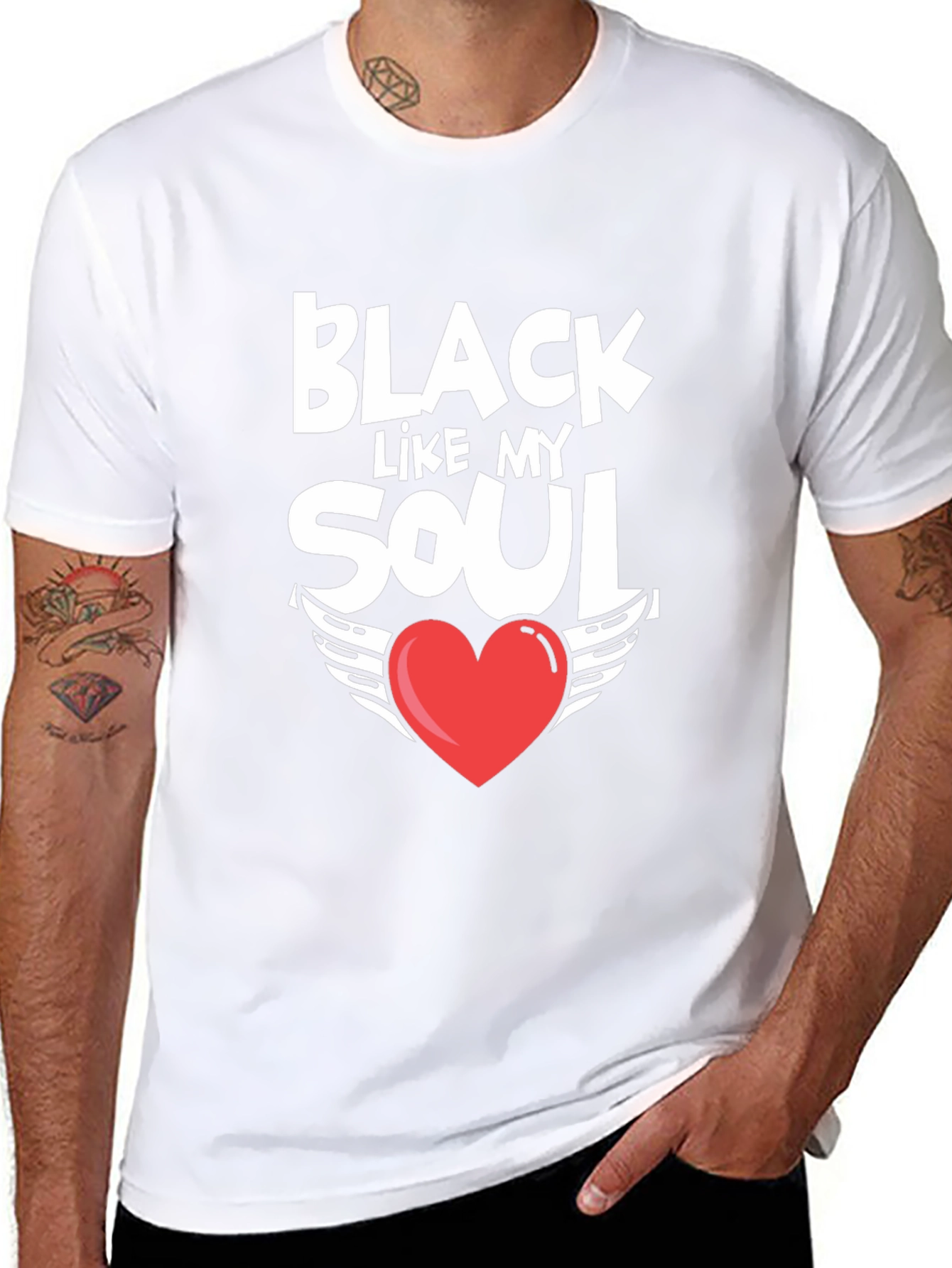 Black Like My Soul Graphic Tee - Unisex