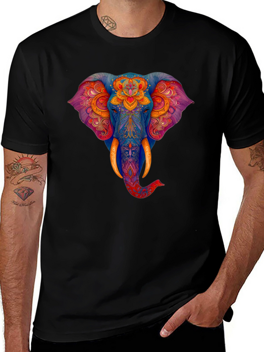 Elephant Graphic Print Tee