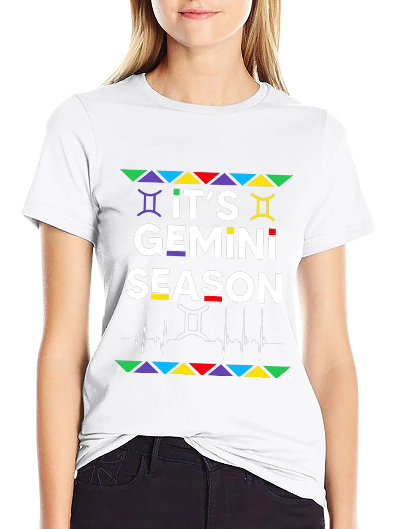 Its Gemini Season Black T-Shirt