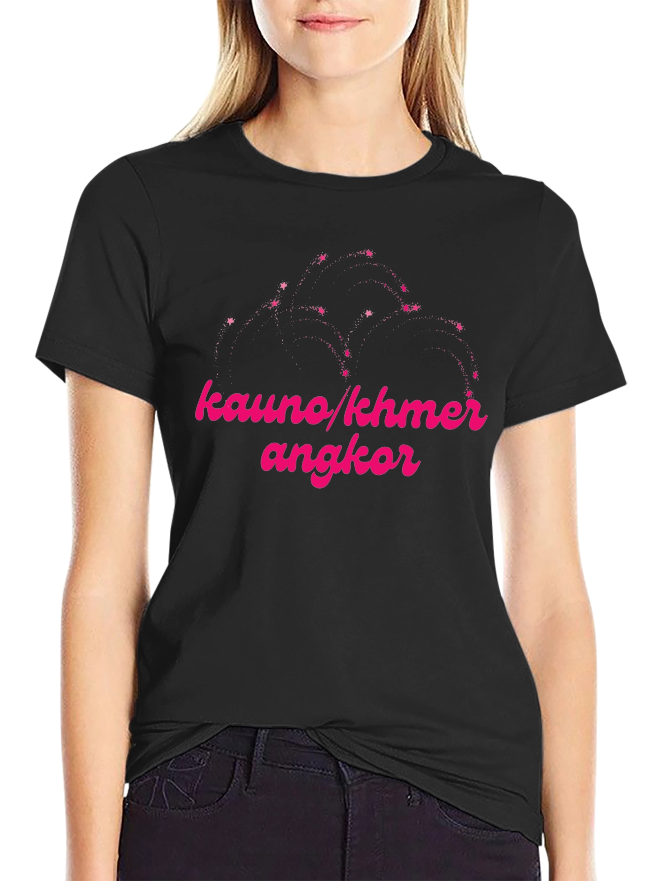 Kauno Khmer Angkor Star Constellation Graphic Tee