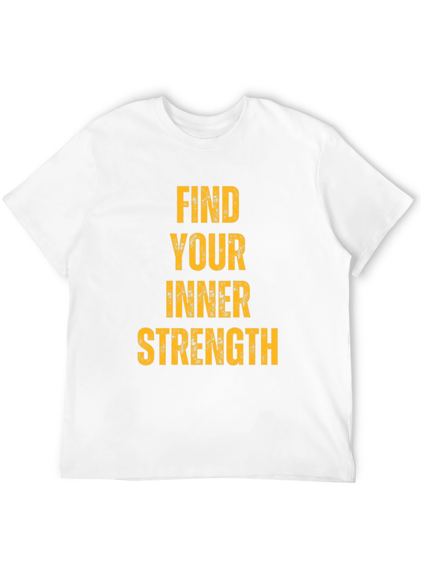 Inner Strength Graphic Black T-Shirt