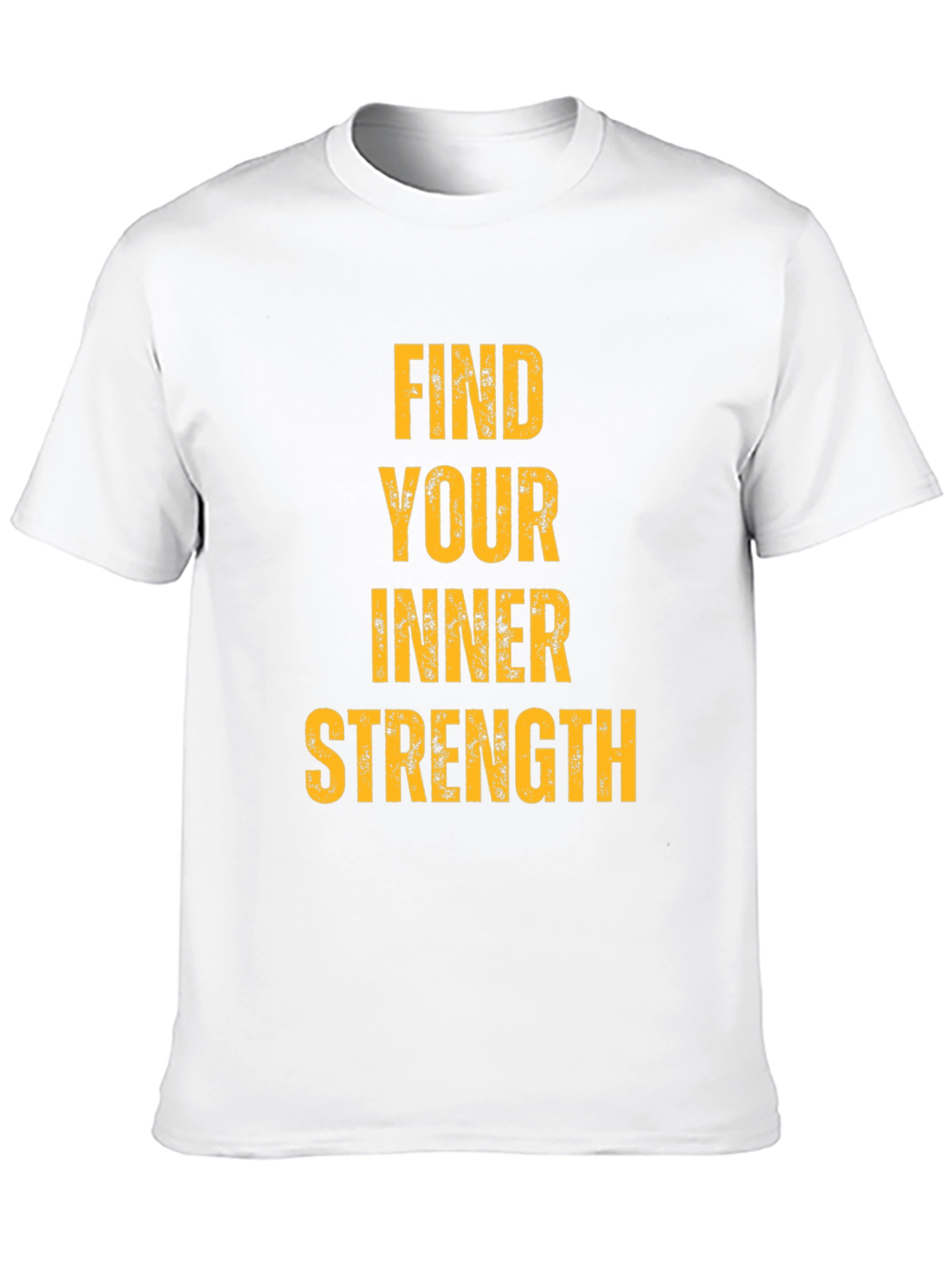 Inner Strength Graphic Black T-Shirt