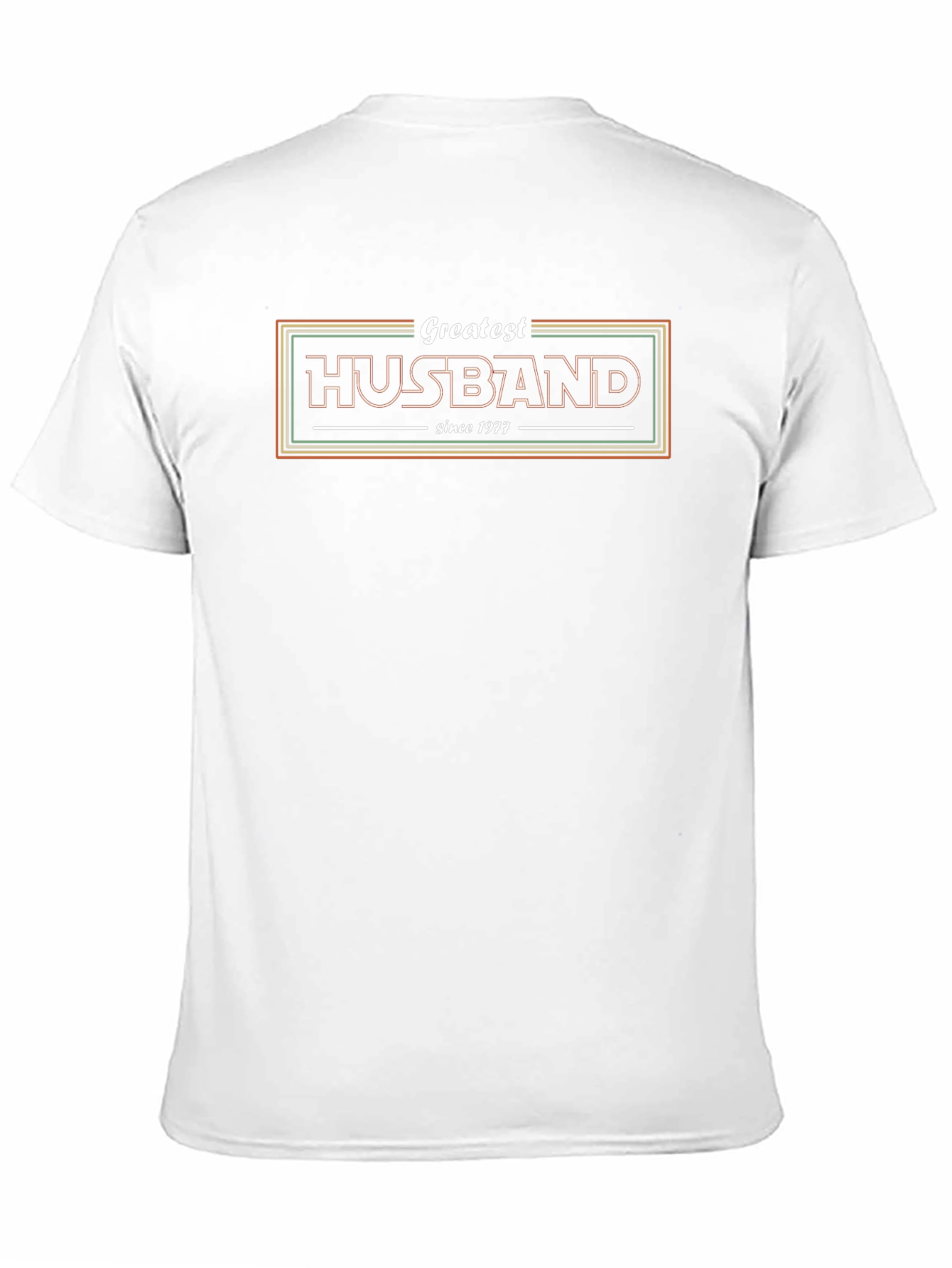 Greatest Husband Since 1977 Black T-Shirt