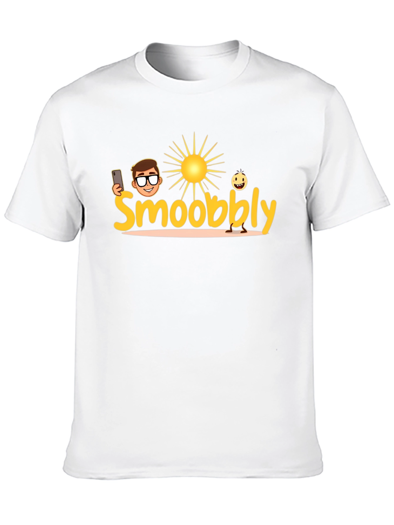 Smoobbly T-Shirt - Black Graphic Tee