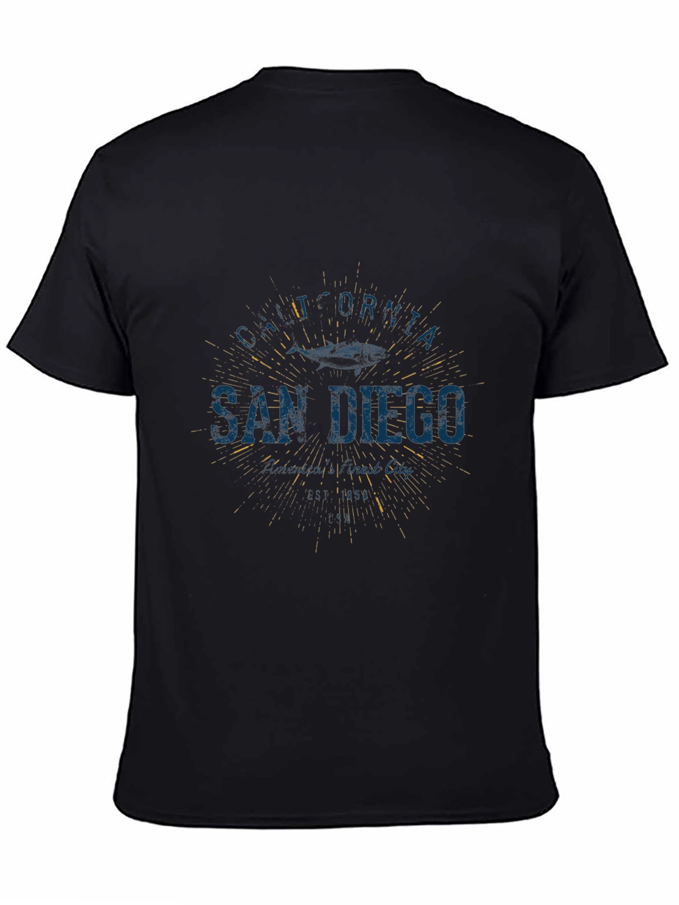 San Diego California Graphic Tee - Classic Style