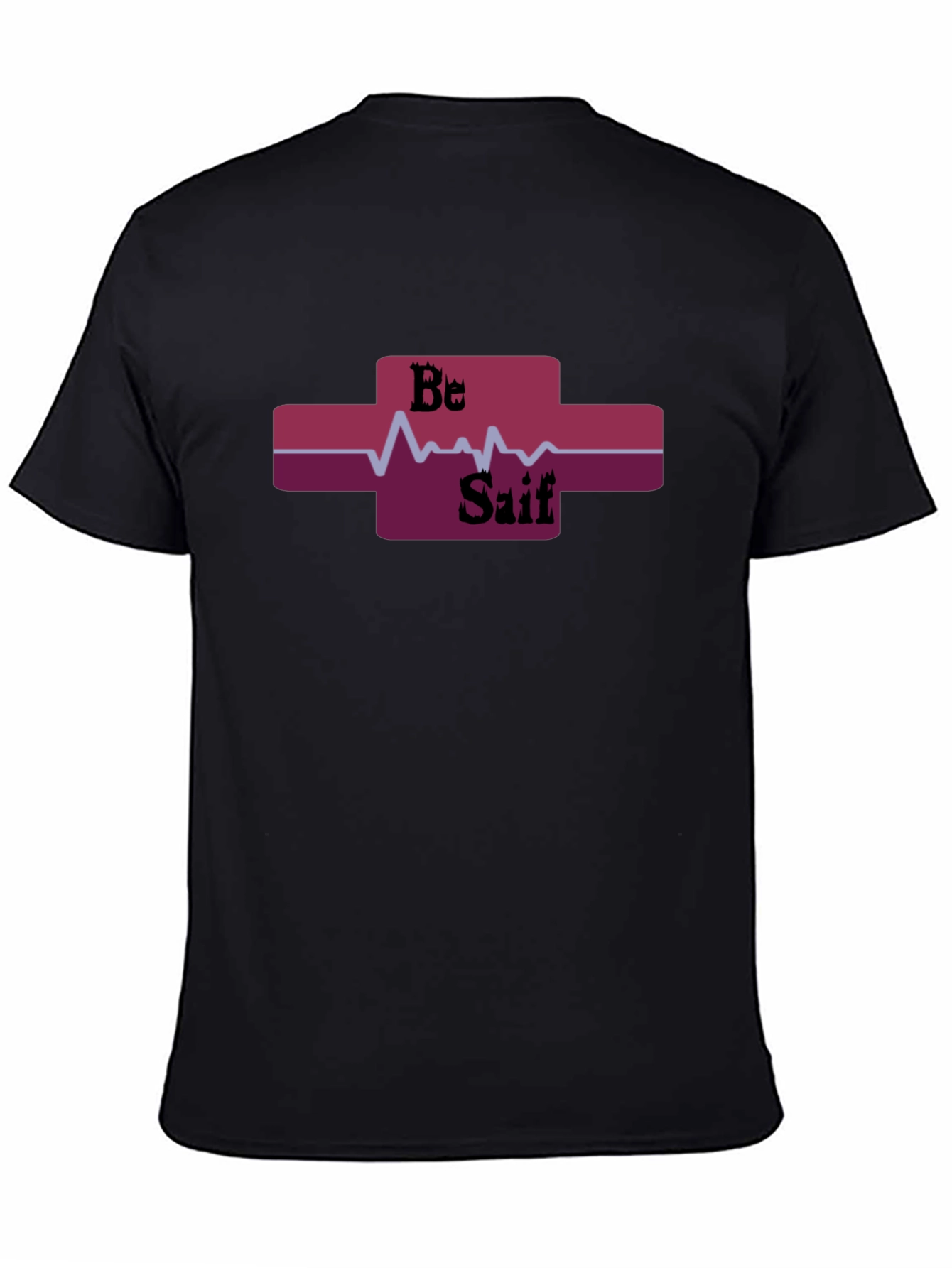 Be Saif Heartbeat T-Shirt - Cool Graphic Tee
