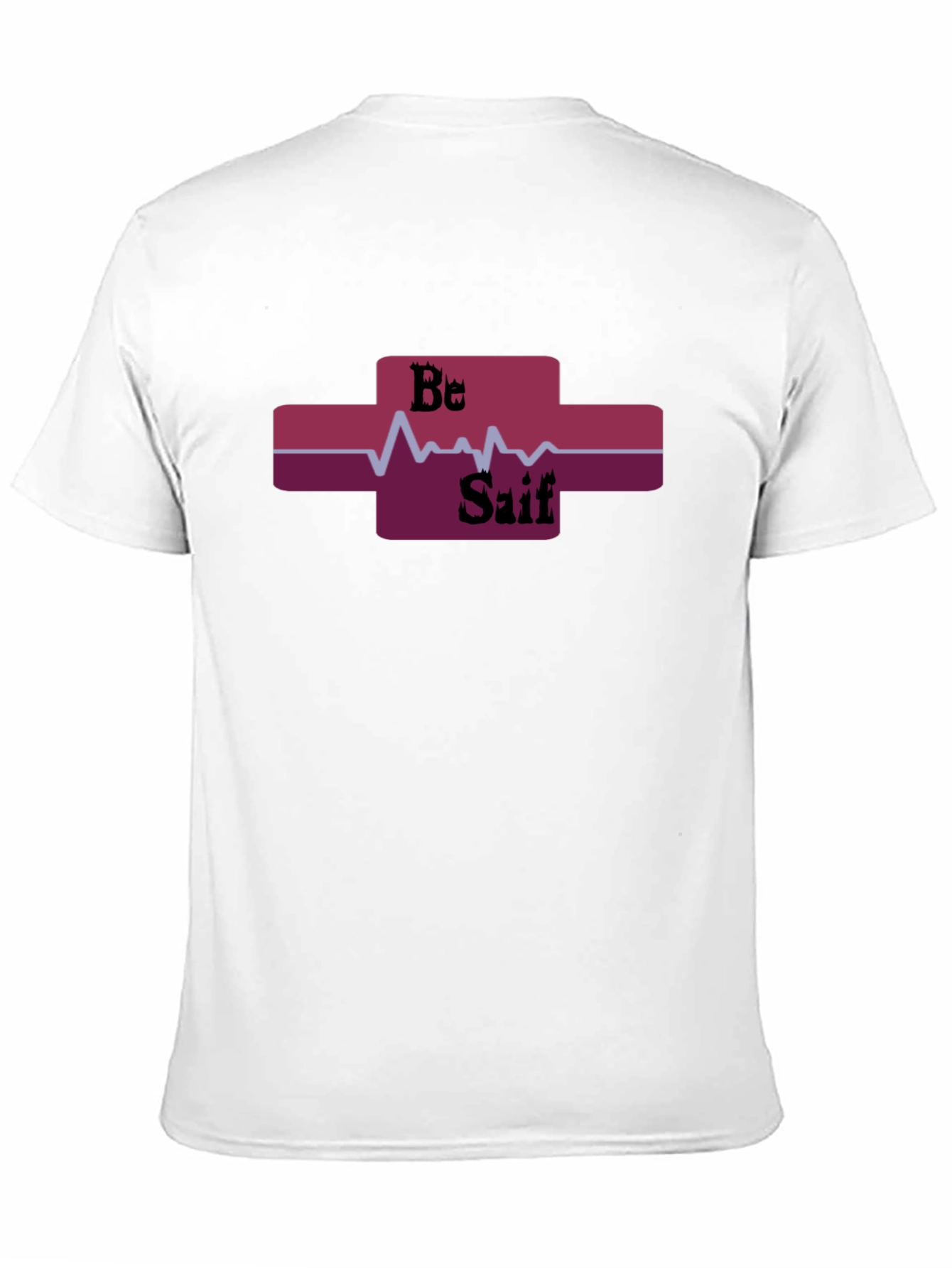 Be Saif Heartbeat T-Shirt - Cool Graphic Tee