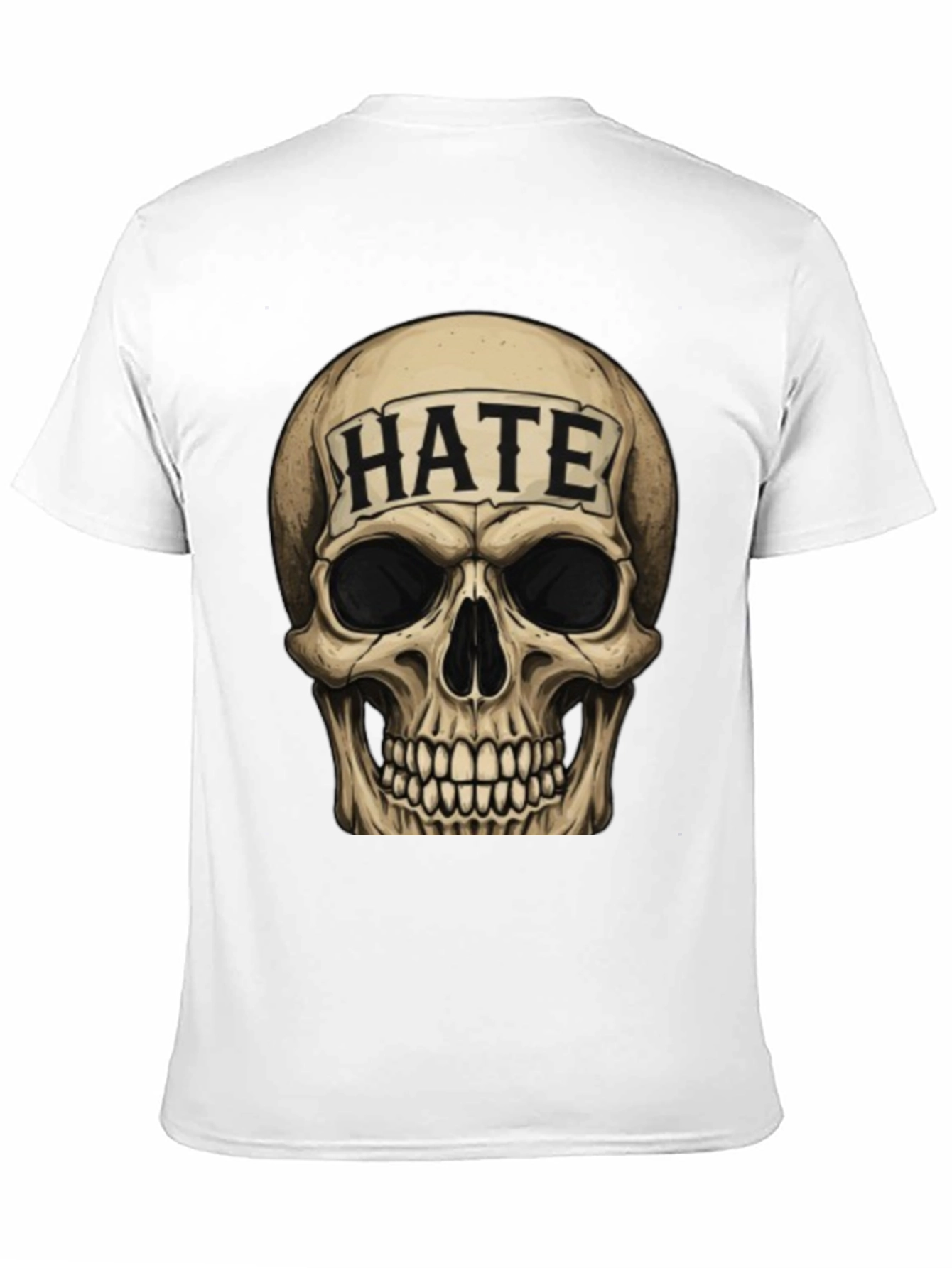Skull Graphic Print T-Shirt - Express Your Style!